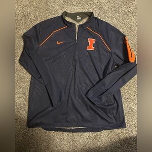 University of illinois Nike quarter zip